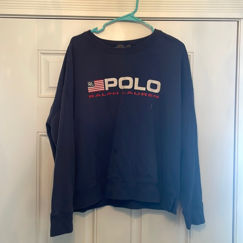 Retro Polo Crewneck XL